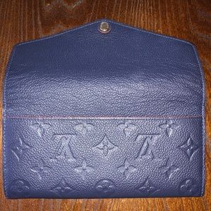 Louis Vuitton Monogram Empreinte Sarah Wallet